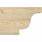 Ekena Millwork Newport Rough Sawn Rafter Tail, Douglas Fir, 6"W x 8"H x 12"L RFT06X08X12NEW00RDF - alternate 4
